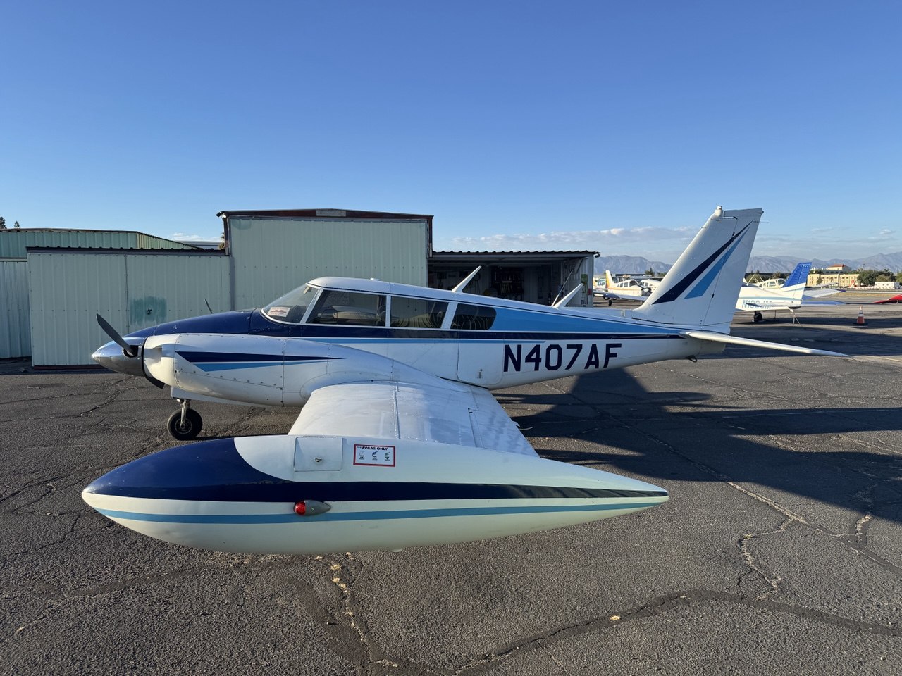 Pnct Multi-Engine Flight Training Los Angeles | PA-30 Twin Comanche